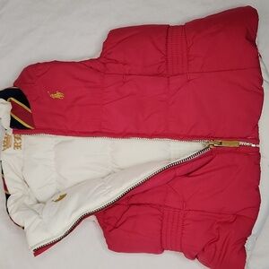 12M Ralph Lauren Reversible Down Puffer Vest
